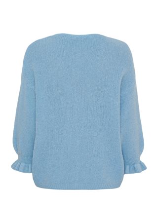 Marta - MdcJuliana - Strik cardigan - Celeste